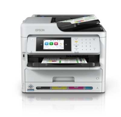 Epson WorkForce Pro WF-C5890DWF, skrivare + scanner + kopiator + fax, 24/24 ppm ISO, 1200x2400 dpi scanner, duplex, display, AirPrint, USB/LAN/WiFi