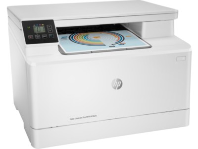 HP Color LaserJet Pro MFP M182n, färglaserskrivare + scanner + kopiator, 16/16 ppm, AirPrint, USB/LAN#2