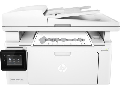 HP LaserJet Pro M130fw, skrivare + scanner + kopiator + fax, 23 ppm, AirPrint, dislay, USB/LAN/WiFi
