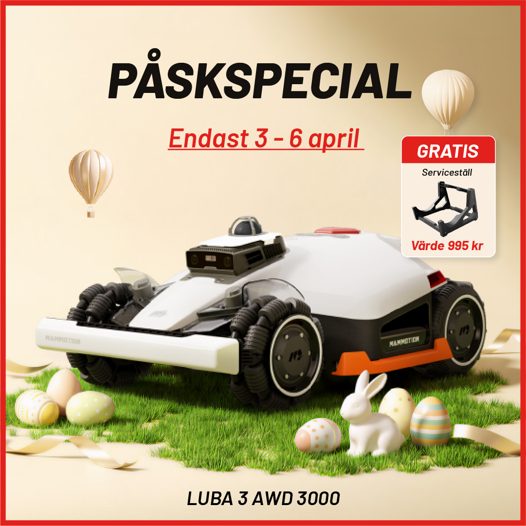Mammotion Luba 3 AWD 3000 Robotgräsklippare (2026)
