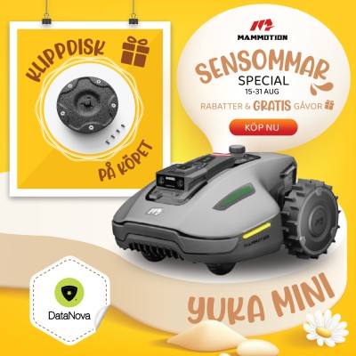 YUKA Mini 800 (2025) - Extra klipptallrik på köpet!