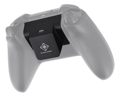 DELTACo GAMING trådlös Qi-receiver med inbyggt batteri till Xbox one k#6