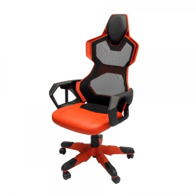E-Blue Cobra Gaming Chair - Svart/Röd#1