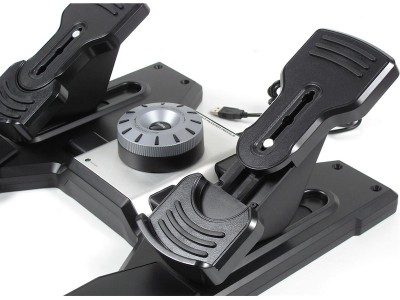 Logitech G Pro Flight Rudder Pedals, självcentrerade pedaler med justerbar dämpning och motstånd#2