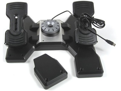 Logitech G Pro Flight Rudder Pedals, självcentrerade pedaler med justerbar dämpning och motstånd#4