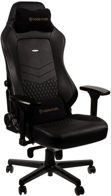 noblechairs HERO, Äkta läder - Svart