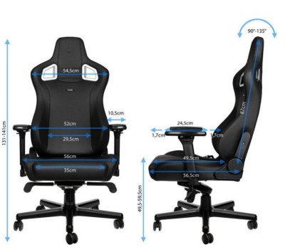 noblechairs EPIC Black Edition - Svart#6