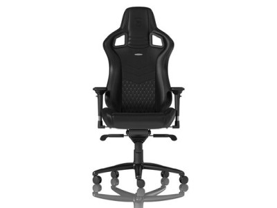 noblechairs EPIC, äkta läder - Svart#1