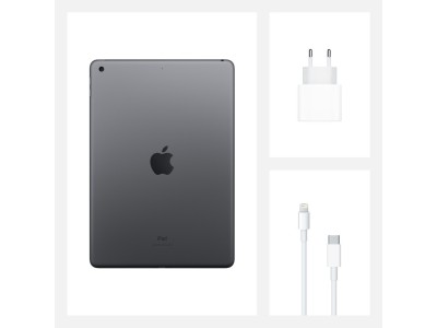 Apple iPad (2020) 10,2 tum Wi-Fi 32 GB - Rymdgrå#4