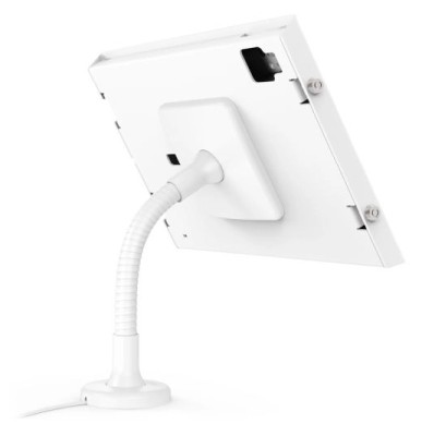 Bordsfäste Compulocks iPad Counter Stand with Gooseneck, till iPad Air 13-tum M2/M3, låsbart - Vit#2