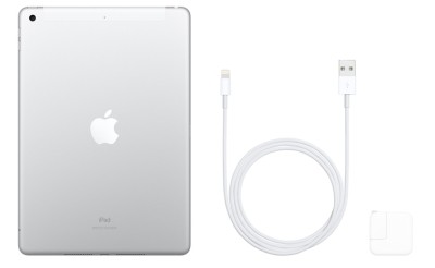 Apple iPad 10,2 tum Wi-Fi + Cellular 128 GB - Silver#4