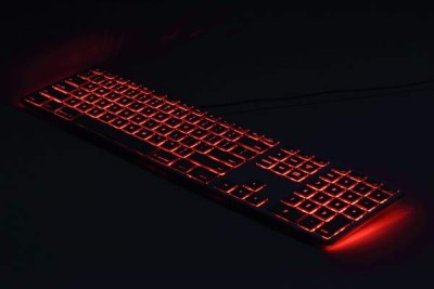 Matias RGB Backlit Wired Aluminum Keyboard for PC - Black#8