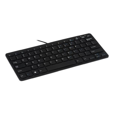 R-Go Compact Ergonomic Keyboard, nordiskt - Svart