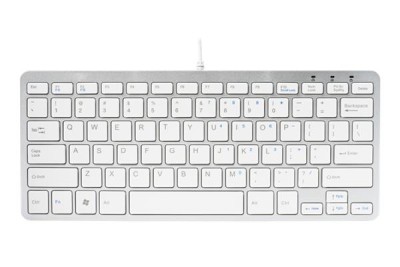 R-Go Compact Ergonomic Keyboard, nordiskt - Vit#2
