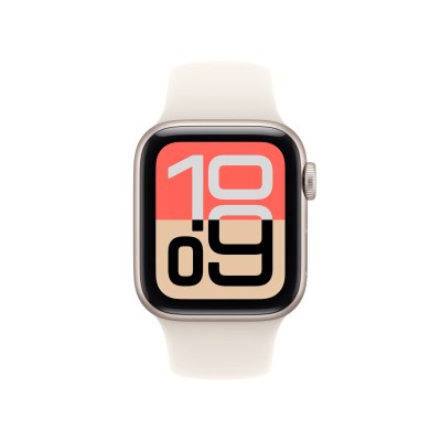 Apple Watch SE 3 GPS + Cellular 40mm Stjärnglans Aluminiumboett med Stjärnglans Sportband - S/M#2