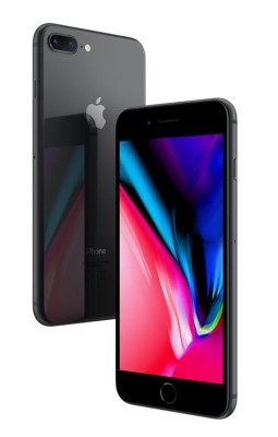 Apple iPhone 8 Plus 64 GB - Rymdgrå