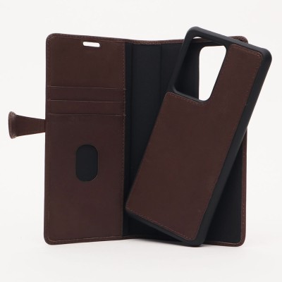 Plånboksfodral BUFFALO Samsung S20 Ultra, 2-in-1 magnetskal - Brun#3