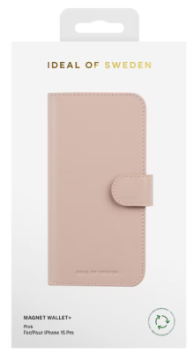 Plånboksfodral Ideal Of Sweden Magnet Wallet iPhone 15 Pro - Rosa#2