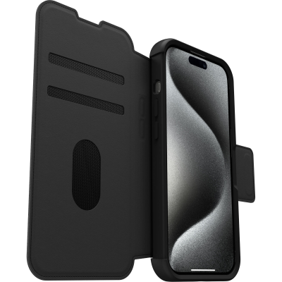 Plånboksfodral OtterBox Strada Series Folio MagSafe Apple iPhone 15 Pro - Svart#5