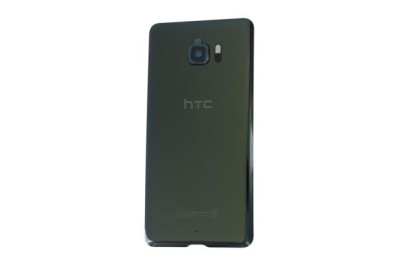 HTC U11  Brilliant Black Rear Glass / Battery Cover With Adhesive - 74H0