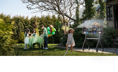 Sylvox Mobilt utomhus-TV-stativ i Y-form – För TV-apparater från 65-120"#11