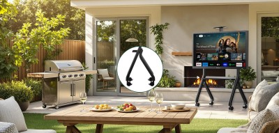 Sylvox Mobilt utomhus-TV-stativ i Y-form – För TV-apparater från 65-120"#12