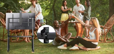 Sylvox Mobilt utomhus-TV-stativ i Y-form – För TV-apparater från 65-120"#13