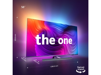 58" Philips The One 58PUS8546 Smart-TV, UHD/4K, HDR10+, Android, Ambilight#7