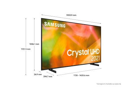 85" Samsung UE85AU8005 Smart-TV, UHD/4K, HDR, WiFi#4