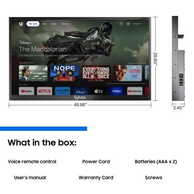 Sylvox Deck pro 2.0 QLED 55" Utomhus TV#2