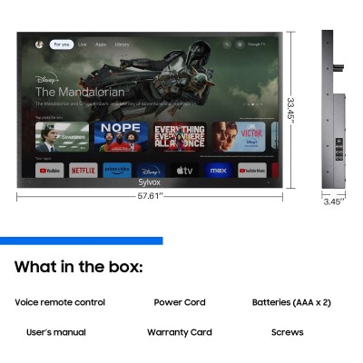 Sylvox Deck pro 2.0 QLED 65" Utomhus TV#2