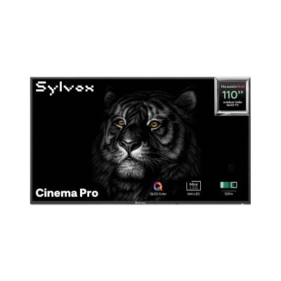 Sylvox Cinema Pro 120Hz Helio QLED 110" Utomhus TV