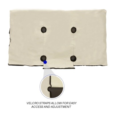 Sylvox vattentätt TV-skydd för utomhus-TV 70–75"#3