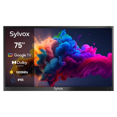 Sylvox Deck pro 2.0 QLED 75" Utomhus TV