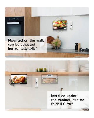 Sylvox Smart Underskåps-TV 15,6" (Silver)#10