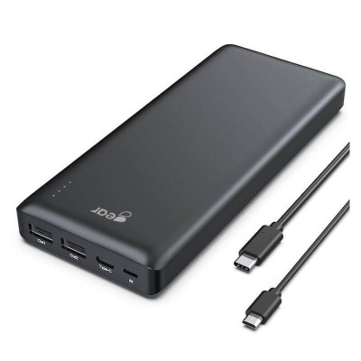 GEAR Powerbank 20000mAh LiPolymer PD 45W 20V 1xUSB-C 3A (Mac/PC) 2xUSB-A 3,4A QC3.0#2