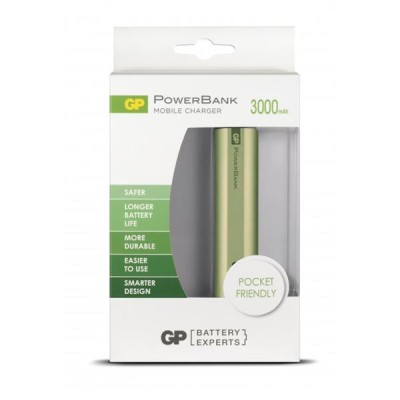 GP PPB FN03 Portable Powerbank Voyage 3000mAh - Gold Green#2