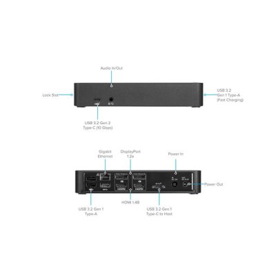 Targus USB-C Dual 4K Dock 100W 2x HDMI, 2x DP, 100W PD, 10Gbps, 4x USB-A, USB-C#4