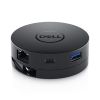 Multi-adapter Dell Mobile Adapter DA300, USB-C till USB A 3.0/USB-C/HDMI/VGA/GigaLAN - Svart#2