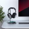 Satechi 2-in-1 Headphone Stand With Wireless Charger - Svart#3