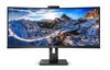 34" Philips 346P1CRH/00, Curved VA 3440x1440, 4 ms, 100Hz, höjdjusterbar, HDMI/DP/USB-C 90W, USB 3.2-hubb, högtalare, webbkamera