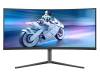 34" Philips Evnia 34M2C6500/00, Curved QD OLED 3440x1440, 0.03 ms, 175Hz, HDR400, 1800R, höjdjusterbar, 2xHDMI/DP, högtalare, USB 3.2-hubb, Ambiglow#1