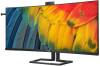 39.7" Philips 40B1U6903CH, Curved IPS 5120x2160, 4 ms, 75Hz, HDR10, 2500R, höjdjusterbar, 2xHDMI/DP/USB-C 90W, USB 3.2-hubb, högtalare, webbkamera#2