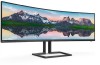 48.8" Philips 498P9Z/00, Curved VA 5120x1440, 4 ms, 165Hz, HDR400, 1800R, höjdjusterbar, 3xHDMI/DP, högtalare, USB 3.2-hubb#2