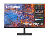 32" Samsung S32B800P, IPS 4K/3840x2160, Höjdjusterbar, Pivot, HDMI/DP/USB-C 90W, USB 3.2-Hubb#2