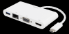 DELTACO USB-C Dockningsstation, 100W USB-C PD, HDMI, 1.5A USB-A, Gigab#1