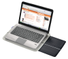 Notebook-platta Logitech Touch Lapdesk N600, med pekplatta, USB - Vit/Svart#3