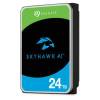 24 TB Seagate Skyhawk AI, 7200 rpm, 512 MB cache, SATA3, Surveillance med 3 års Seagate Rescue Data Recovery
