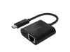 Nätverksadapter Belkin USB-C to Ethernet + Charge Adapter, Gigabit, 60W PD