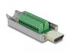 Delock HDMI-A hane till plintadapter med metallhölje#1